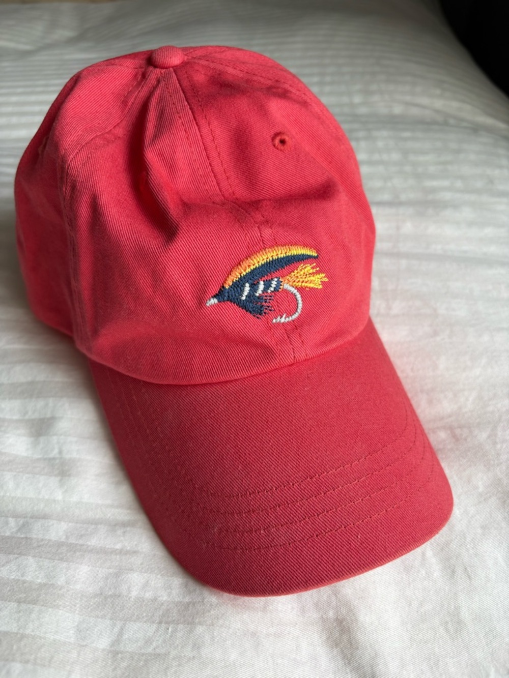 Columbia Performance Fishing Gear Coral/Salmon colored Baseball Cap